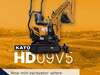 Kato IHI HD09V5 (9VX3) Mini Excavator Zero Swing Mini