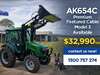 AgKing - 65HP Premium Cabin Tractor with Front End Loader