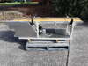 Stainless Steel Dual Belt Conveyor with Adjustable Guides - 2m Long