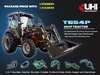 2025 65HP UHI654PLUS Tractor with 7 Attachments