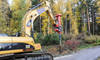 MOVAX TAD-51 EXCAVATOR MOUNTED PILING DRILL