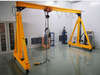 Mobile Gantry Crane, 5 ton, electrically adjustable height control and motorised positioning.