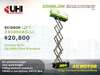  	NEW ZOOMLION 26FT LITHIUM-ION ELECTRIC SCISSOR LIFT, (WA ONLY)