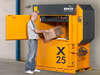 Bramidan X25 Vertical Baler | 25 Tonne Press Force | Great for Cardboard & Plastic 