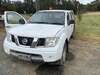 NISSAN TWINCAB UTE (SALVAGE).