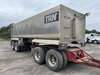 2009 Muscat 4 Axle Dog Quad Axle Tipping Dog Trailer