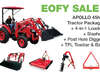 APOLLO 454 45hp EOFY Tractor Package