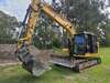 2020 CATERPILLAR 313 EXCAVATOR WITH FULL GPS, TILT HITCH AND NEW TRACKS