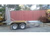 3.5ton atm alloy plant trailer , as new , electric brakes , 1200mm wide