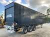 2013 Vawdrey VB S3 Tri Axle Flat Top Curtainside Trailer