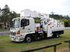 For Hire: 14m Terex Insulated EWP Truck with Boom Insulation