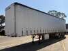 2009 Krueger ST-3-38 44ft Tri Axle Curtainside B Trailer