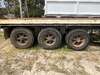 1989 Custom Made Tri Axle Flat Top B Trailer