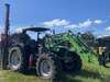 2023 Deutz Fahr 115G Agrofarm 110 HP Tractor and Fencepro Mule V active block rammer.