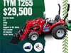 TANNERTRACK - TYM T265 25HP 4WD Tractor inc Loader & 4in1 Bucket
