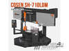 Cosen SH-710LDM Semi-Automatic Mitre Bandsaw – Unmatched Precision and Durability