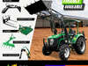 AgKing -75HP AK754R Rops Tractor Package Deals