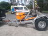 1ton self loader , drum drive , 7hp petrol , 