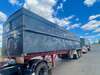 WHITE TOA tri axle grain trailer