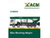 ACM820 - 82M EWP Mounted on a Tatra 10 x 10 | 600kg capacity | 36m outreach