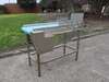 Stainless Steel Motorised Belt Conveyor - 1.95m long