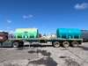1980 Haulmark Tri Axle Flat Bed Trailer