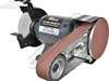 HG-200 HLA-915 KIT Industrial Bench Grinder with Linisher Package Deal Ø200mm Fine & Coarse Wheels &