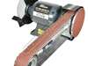 HG-200 HLA-1220 KIT Industrial Bench Grinder with Linisher Package Deal Ø200mm Fine & Coarse Wheels 