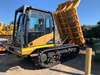 Morooka Track Dump Truck MST 2200 - Rubber track, All Terrain, 11T Load Capacity