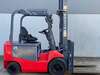 Four wheel Counterbalance electric forklift with Nichiyu dealer factory refurbishment