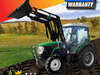 AgKing -  65HP Tractor CABIN AK654C with FEL 4in1 & Package Bucket Slasher Forks Spears