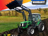 AgKing - 70HP Tractor A/C Cabin 4WD AK704 with FEL & 4in1 Bucket