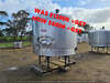 7000lt STAINLESS STEEL TANK, MILK VAT