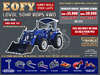 LOVOL EOFY 50HP 4WD CANOPY TRACTOR WITH 4IN1 BUCKET COMBO DEAL 3 YEARS LABOUR AND PARTS WARRANTY