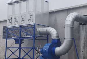 Blue Vent QV4 series Reverse Cycle Dust Extraction System