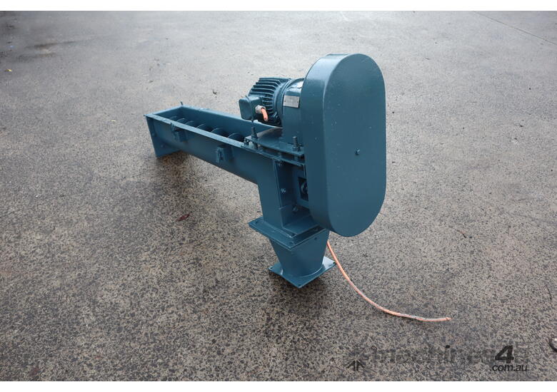 Motorised Screw Auger Feeder - 1.2m Long Screw