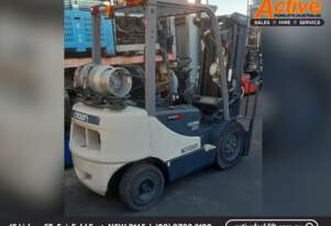 ACTIVE FORKLIFT - 2010 2.5 Ton Crown Forklift | LPG | Side Shift included