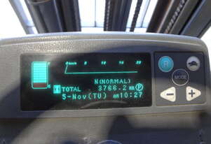 2008 Nichiyu FBT15PN Narrow Isle Electric Forklift (new battery)