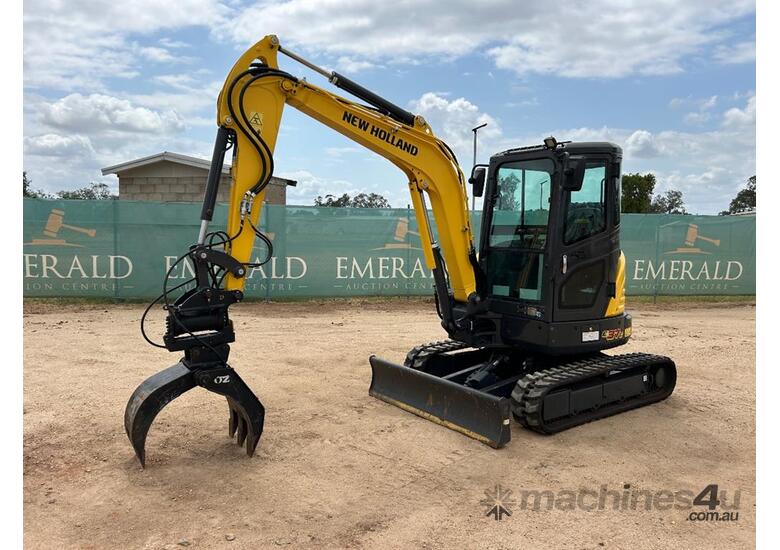 caption 2023 NEW HOLLAND E37C EXCAVATOR