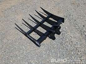 Unused Captok Rake Excavator Attachments, Pin Diameter 1 inch  - picture1' - Click to enlarge