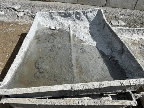 2x Concrete Washout Trays (Unreserved)