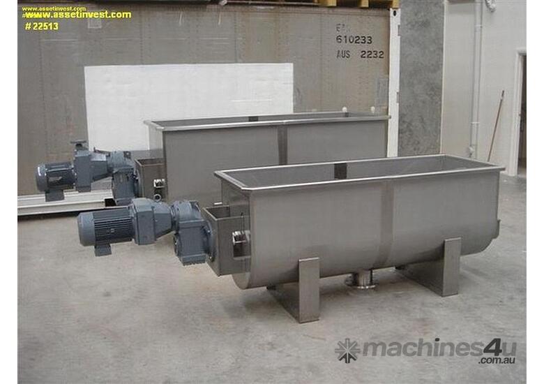 AIRBLEND Ozmix Ribbon Mixers – Efficient Industrial Blending for Bulk Materials!