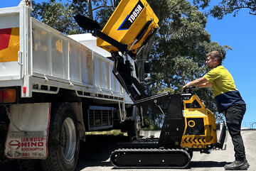 Eurotrac Mini Dumper - Self Loading TD85H