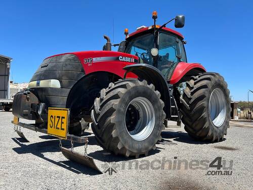 caption 2014 CASE IH MAGNUM 315 CVT FWA TRACTOR