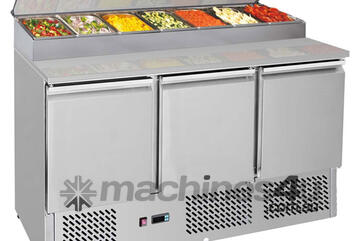 GNS1300D Three Door Compact Salad Prep Top