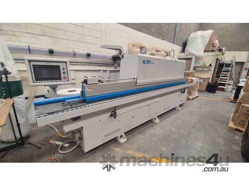 2023 KDT 368 Edge Bander Perfect Condition Barely Used! Bonus Dust Collector & Curve Banding Machine