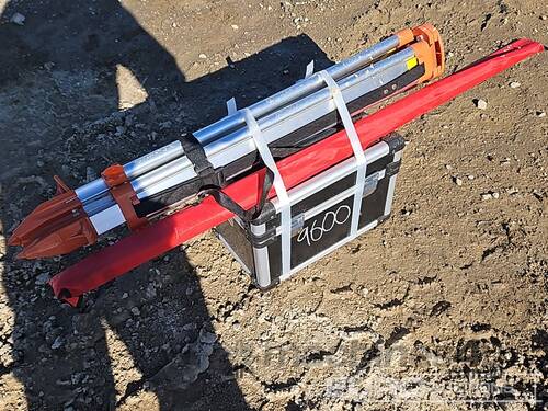 caption Unused SKLP Laser Level, Self-Leveling, Rotary Laser Level With Batteries, Receiver, Tripod, Grade R