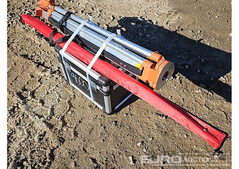 caption Unused SKLP Laser Level, Self-Leveling, Rotary Laser Level With Batteries, Receiver, Tripod, Grade R