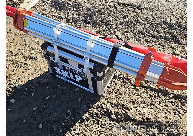 caption Unused SKLP Laser Level, Self-Leveling, Rotary Laser Level With Batteries, Receiver, Tripod, Grade R