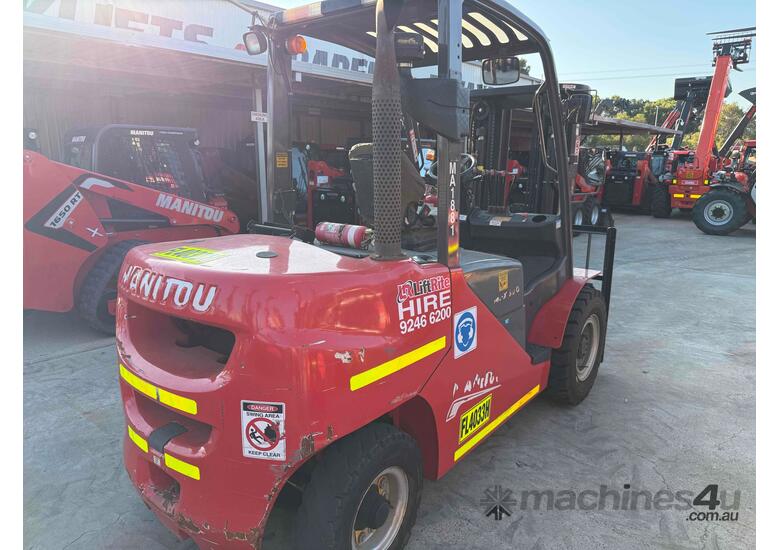 caption Manitou MI-X 50D Industrial Forklift